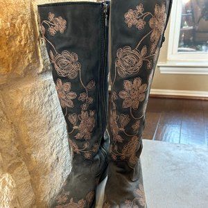 Women's Liberty riding boots, made for Sundance
